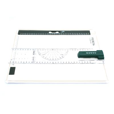 F.E.D.E.Co A4 Drawing boards with with Steady ruler
